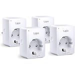 фото Смарт-розетка TP-Link Tapo P100 (TAPO-P100-4-PACK) Умная Wi-Fi розетка 802.11n, набор 4 шт