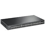 Изображение Коммутатор TP-Link T1600G-52TS, 48-port Giga, 4 SFP port Giga, L2 Фото Коммутатор TP-Link T1600G-52TS, 48-port Giga, 4 SFP port Giga, L2