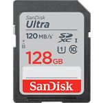Изображение SD XC 128 GB SanDisk Ultra Class 10 UHS-I (SDSDUN4-128G-GN6IN) R-120Mb/s Фото SD XC 128 GB SanDisk Ultra Class 10 UHS-I (SDSDUN4-128G-GN6IN) R-120Mb/s