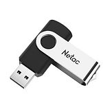 Фото USB Flash 32Gb Netac U505 USB 2.0 Black (NT03U505N-032G-20BK)
