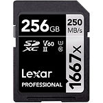 Изображение SD XC 256 GB LEXAR Professional UHS-II U3 V60 C10 (LSD256CB1667) 1667x R/W 250/120MB/s Фото SD XC 256 GB LEXAR Professional UHS-II U3 V60 C10 (LSD256CB1667) 1667x R/W 250/120MB/s