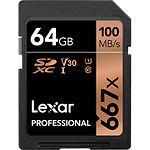 Изображение SD XC 64 GB LEXAR Professional UHS-I U3 V30 C10 (LSD0667064G-BNNNG) 667x R/W 100/60MB/s Фото SD XC 64 GB LEXAR Professional UHS-I U3 V30 C10 (LSD0667064G-BNNNG) 667x R/W 100/60MB/s