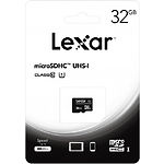 Изображение microSD HC 32GB LEXAR UHS-I U1 Class 10 (LFSDM10-32GABC10) R80MB/s Фото microSD HC 32GB LEXAR UHS-I U1 Class 10 (LFSDM10-32GABC10) R80MB/s