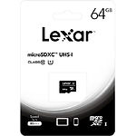 Изображение microSD XC 64GB LEXAR UHS-I U1 Class 10 (LFSDM10-64GABC10) R80MB/s Фото microSD XC 64GB LEXAR UHS-I U1 Class 10 (LFSDM10-64GABC10) R80MB/s