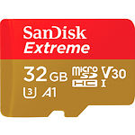 Карта памяти SanDisk Extreme Mobile Gaming A2 C10 UHS-1 U3 без переходника 32Gb - фото
