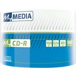 Оптический диск MyMedia 700Mb 52x Wrap Full Printable CD-R - фото