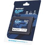 SSD жесткий диск PATRIOT Burst Elite 960Gb 3D 2.5", SATA3 (PBE960GS25SSDR) - фото