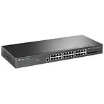 Изображение Коммутатор TP-Link TL-SG3428X JetStream, 24-port Giga, 4 SFP+ Фото Коммутатор TP-Link TL-SG3428X JetStream, 24-port Giga, 4 SFP+
