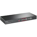 Изображение Коммутатор TP-Link TL-SL1218P, 16-port 10/100 PoE+, 2 Gigaport, 1 SFP Фото Коммутатор TP-Link TL-SL1218P, 16-port 10/100 PoE+, 2 Gigaport, 1 SFP