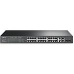 Фото Коммутатор TP-Link TL-SL2428P JetStream Smart , 24-port 10/100 PoE, 4x Gigaport, 2x SFP