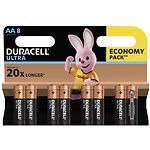 Изображение Батарейка DURACELL LR06 KPD ULTRA AA (5005820) блистер 8шт Фото Батарейка DURACELL LR06 KPD ULTRA AA (5005820) блистер 8шт