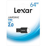 Фото USB Flash 64GB Lexar JumpDrive V40 (LJDV40-64GAB)