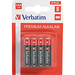 Батарейка Verbatim (49502) LR03 ALKALINE AAA (8 шт/blister) - фото