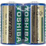 Батарейка TOSHIBA TOSHIBA R20 2 шт - фото
