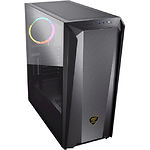 Изображение Корпус Cougar MX660 Iron RGB (Dark Black), Midi Tower, без БП Фото Корпус Cougar MX660 Iron RGB (Dark Black), Midi Tower, без БП