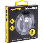 Изображение Кабель Maxxter UB-M-USB-02-1m USB to microUSB 1m Фото Кабель Maxxter UB-M-USB-02-1m USB to microUSB 1m