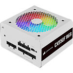 Изображение Блок питания Corsair CX550F RGB White 550W 80+Bronze (CP-9020225) Фото Блок питания Corsair CX550F RGB White 550W 80+Bronze (CP-9020225)