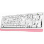 Изображение Клавиатура A4tech FK10 Fstyler Sleek MMedia Comfort, USB, Pink, (US+Ukrainian+Russian) Фото Клавиатура A4tech FK10 Fstyler Sleek MMedia Comfort, USB, Pink, (US+Ukrainian+Russian)