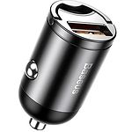 Изображение Автомобильное ЗУ Baseus VCHX-A0G Grey, USB-A, QC3.0, 30W, 4.5V-20V/5A-1.5A Фото Автомобильное ЗУ Baseus VCHX-A0G Grey, USB-A, QC3.0, 30W, 4.5V-20V/5A-1.5A