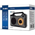 Изображение SVEN SRP-755 (black) портативный радиоприёмник 8Вт, Li-Ion аккумулятор, USB, BT, microSD, FM #1 Фото SVEN SRP-755 (black) портативный радиоприёмник 8Вт, Li-Ion аккумулятор, USB, BT, microSD, FM #1