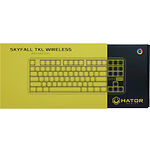 Изображение Клавиатура HATOR Skyfall TKL ENG/UKR/RUS (HTK-660) Black Wireless Mechanical #1 Фото Клавиатура HATOR Skyfall TKL ENG/UKR/RUS (HTK-660) Black Wireless Mechanical #1