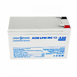 Изображение Аккумулятор к UPS 12В 9Ач LogicPower AGM LPM-MG 12 - 9 AH Фото Аккумулятор к UPS 12В 9Ач LogicPower AGM LPM-MG 12 - 9 AH