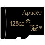 Изображение microSD XC 128 GB APACER Class 10 UHS-I (AP128GMCSX10U1-RA) без переходника Фото microSD XC 128 GB APACER Class 10 UHS-I (AP128GMCSX10U1-RA) без переходника