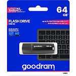 Изображение USB Flash 64Gb GOODRAM MIMIC BLACK USB3.0 (PD64GH3GRMMKR9 / UMM3-0640K0R11) #2 Фото USB Flash 64Gb GOODRAM MIMIC BLACK USB3.0 (PD64GH3GRMMKR9 / UMM3-0640K0R11) #2