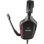 Изображение SVEN AP-G333MV black-red наушники с микрофоном Джек 2*3,5мм 3pin #3 Фото SVEN AP-G333MV black-red наушники с микрофоном Джек 2*3,5мм 3pin #3