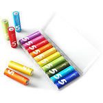 Изображение Батарейка Xiaomi (Тип AA) ZMI Rainbow Zi5 LR06 (10шт/pack) Фото Батарейка Xiaomi (Тип AA) ZMI Rainbow Zi5 LR06 (10шт/pack)