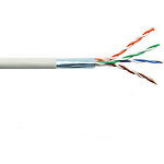 Изображение Кабель бухта FTP 5E ДКЗ (82551) 305м CAT5e, PVC, 4x2x0.51, белый Фото Кабель бухта FTP 5E ДКЗ (82551) 305м CAT5e, PVC, 4x2x0.51, белый