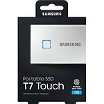 Изображение SSD Samsung T7 Touch 1TB External USB3.2/USB Type-C Silver (MU-PC1T0S/WW) Фото SSD Samsung T7 Touch 1TB External USB3.2/USB Type-C Silver (MU-PC1T0S/WW)