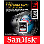 Изображение SD XC 128 GB SanDisk Extreme Pro Class 10 UHS-I U3 V30 (SDSDXXY-128G-GN4IN) R170MB/s #1 Фото SD XC 128 GB SanDisk Extreme Pro Class 10 UHS-I U3 V30 (SDSDXXY-128G-GN4IN) R170MB/s #1