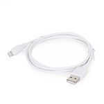 Изображение Кабель Cablexpert CC-USB2-AMLM-W-1M USB to Lightning 1m Фото Кабель Cablexpert CC-USB2-AMLM-W-1M USB to Lightning 1m
