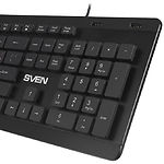 Фото Клавиатура SVEN KB-E5700H USB черная + 2 USB порта #2