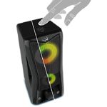 Изображение Акустическая система SVEN 445 black, 2*3W speaker, USB, подсветка #4 Фото Акустическая система SVEN 445 black, 2*3W speaker, USB, подсветка #4