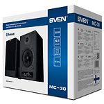 Изображение Акустическая система SVEN MC-30 black, 2x100 Вт, Bluetooth, ДУ, оптический вход #2 Фото Акустическая система SVEN MC-30 black, 2x100 Вт, Bluetooth, ДУ, оптический вход #2