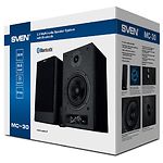 Изображение Акустическая система SVEN MC-30 black, 2x100 Вт, Bluetooth, ДУ, оптический вход #1 Фото Акустическая система SVEN MC-30 black, 2x100 Вт, Bluetooth, ДУ, оптический вход #1