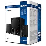 Изображение Акустическая система SVEN MS-2080 black, 2.1 40W Woofer + 2*15 speaker, BT, FM, SD, USB, LED #2 Фото Акустическая система SVEN MS-2080 black, 2.1 40W Woofer + 2*15 speaker, BT, FM, SD, USB, LED #2