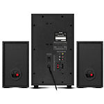 Фото Акустическая система SVEN MS-2250 black, 2.1 50W Woofer + 2*15 speaker, BT, FM, SD, USB, LED, ДУ #7