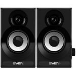 Изображение Акустическая система SVEN SPS-517 black, 2x3W, USB, деревянный корпус #4 Фото Акустическая система SVEN SPS-517 black, 2x3W, USB, деревянный корпус #4