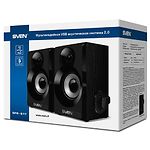 Изображение Акустическая система SVEN SPS-517 black, 2x3W, USB, деревянный корпус #2 Фото Акустическая система SVEN SPS-517 black, 2x3W, USB, деревянный корпус #2