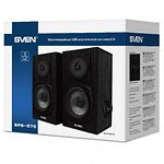 Изображение Акустическая система SVEN SPS-575 black, 2x3W, USB, деревянный корпус #2 Фото Акустическая система SVEN SPS-575 black, 2x3W, USB, деревянный корпус #2