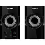 Изображение Акустическая система SVEN SPS-606 black, 2x3W, деревянный корпус #2 Фото Акустическая система SVEN SPS-606 black, 2x3W, деревянный корпус #2