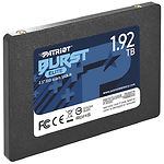 Фото SSD PATRIOT Burst Elite 1.92TB 3D 2.5", SATA3 (PBE192TS25SSDR) 450/320Mb/s, TBW 1600TB #1