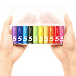 Изображение Батарейка Xiaomi (Тип AA) ZMI Rainbow Zi5 LR06 (10шт/pack) #1 Фото Батарейка Xiaomi (Тип AA) ZMI Rainbow Zi5 LR06 (10шт/pack) #1