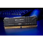 Изображение DDR-4 8GB 3200МГц Crucial Ballistix Black (BL8G32C16U4B) #1 Фото DDR-4 8GB 3200МГц Crucial Ballistix Black (BL8G32C16U4B) #1