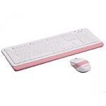 Изображение Клавиатура+мышь A4tech FG1010 Fstyler беспроводная, USB, Black-Pink #1 Фото Клавиатура+мышь A4tech FG1010 Fstyler беспроводная, USB, Black-Pink #1
