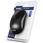 Изображение Мышка SVEN RX-140 (black) , USB, 3 кнопки+1 Wheel, 800/1200/1600cpi #1 Фото Мышка SVEN RX-140 (black) , USB, 3 кнопки+1 Wheel, 800/1200/1600cpi #1