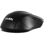 Изображение Мышка SVEN RX-270W Wireless (black) USB, 3 key, 1 Wheel, 1600dpi #2 Фото Мышка SVEN RX-270W Wireless (black) USB, 3 key, 1 Wheel, 1600dpi #2